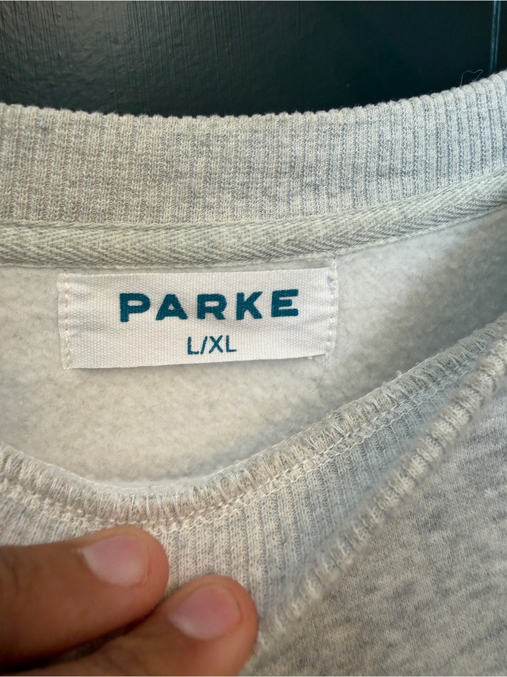 Parke Varsity Crewneck Sweatshirt - Picture 2 of 8